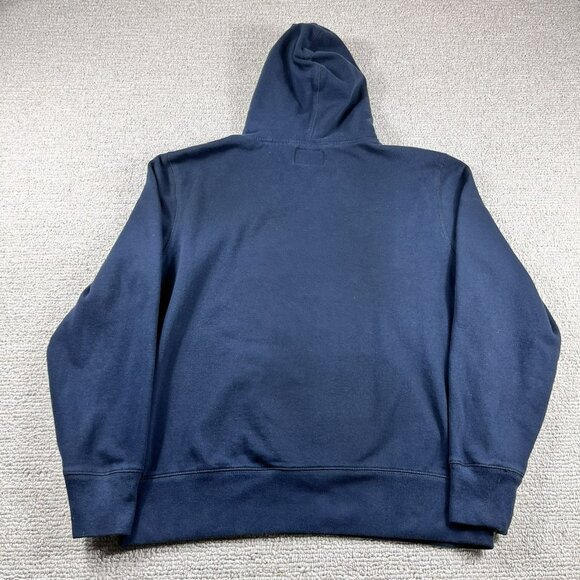 47 Brand Atlanta Braves 150th Anniversary Hoodie Blue Men’s Size Medium - Picture 7 of 7